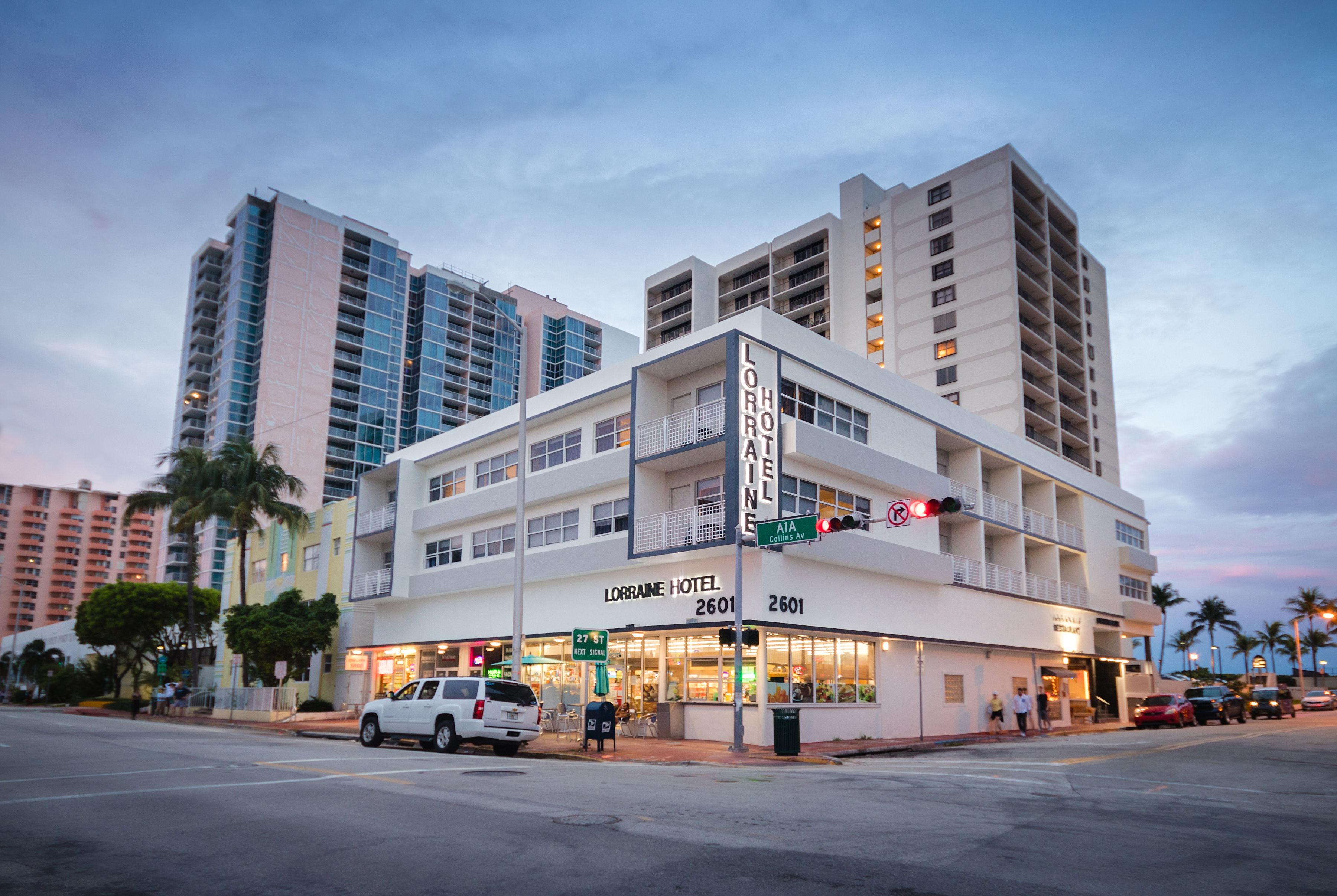 Lorraine Hotel Miami Beach Exterior foto